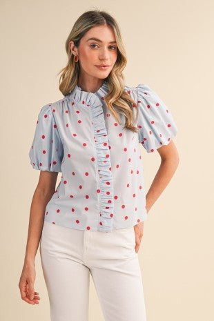 Blusa Valentina Dots