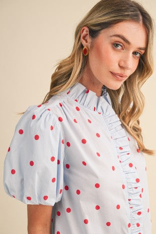 Blusa Valentina Dots
