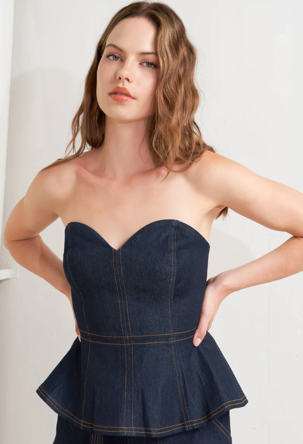 Top Mila Denim