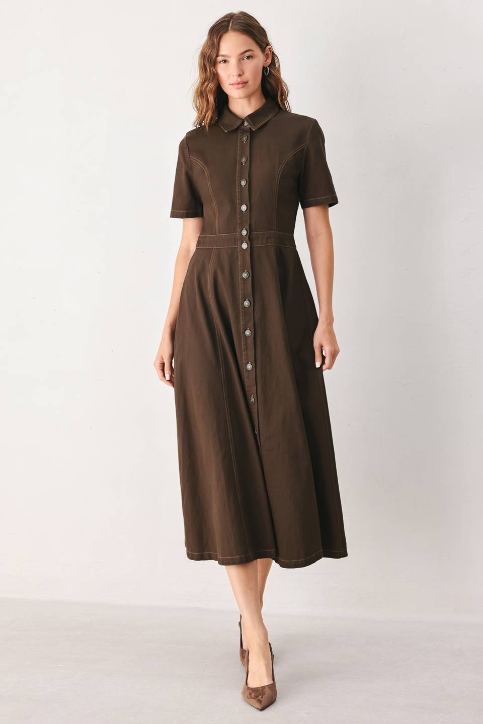 Vestido Adele Collar