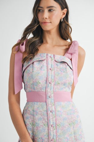 Vestido Rosalie Jacquard