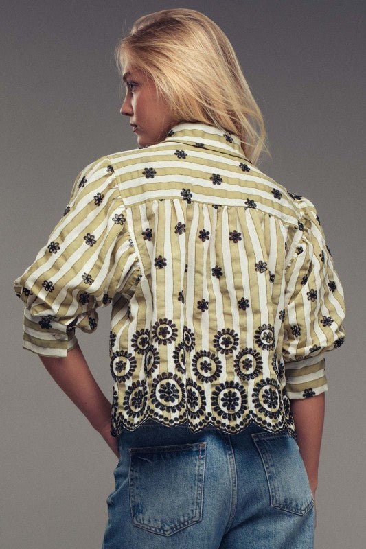 Blusa Emilia Bordada - Betsy Clothing Store