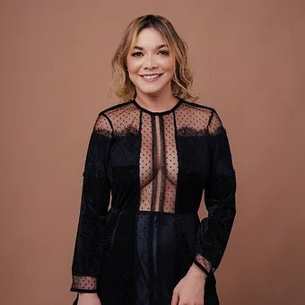 Damy Black Midi Dress - Betsy Clothing Store