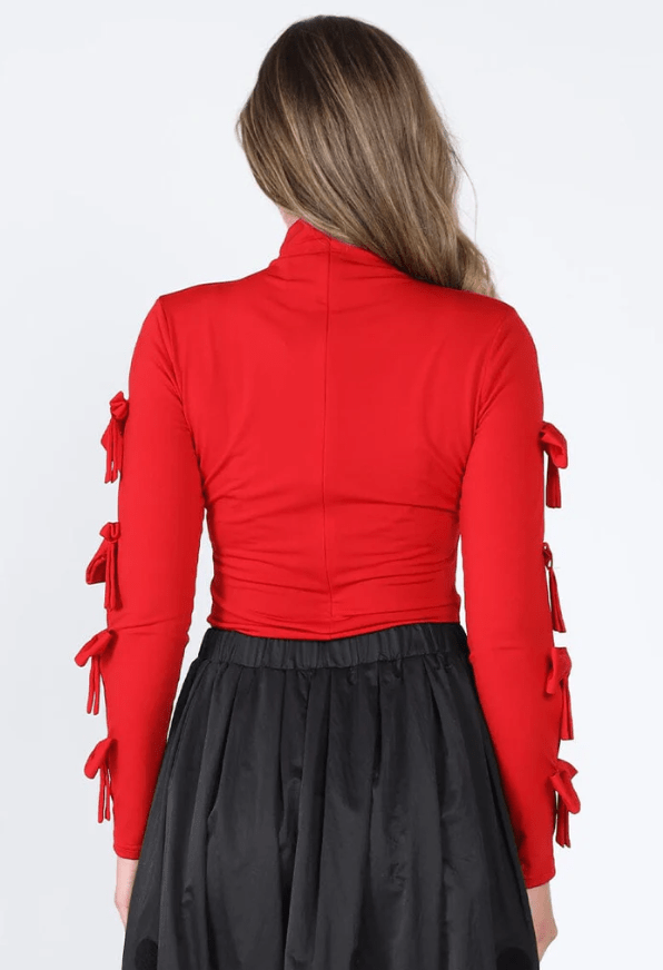 Emma Bow Detail Gracia Brand - Betsy Clothing Store