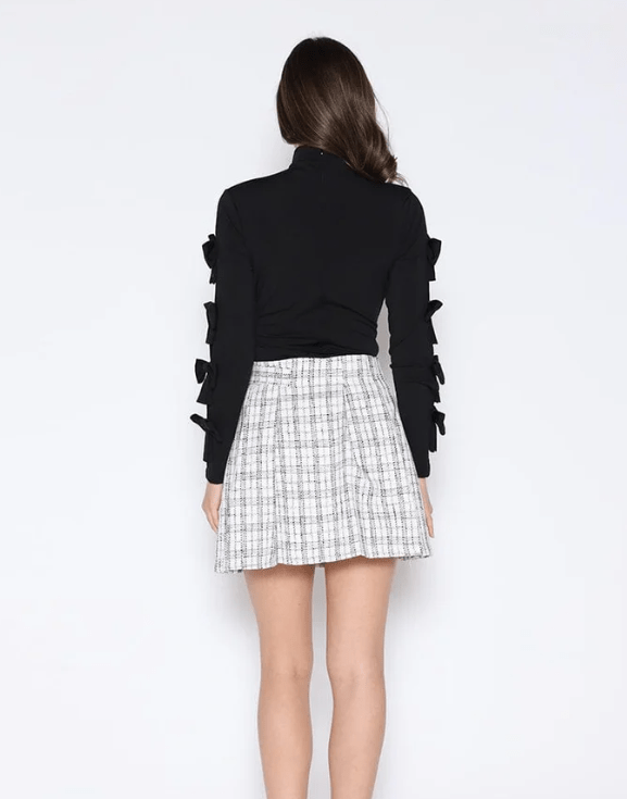 Emma Bow Detail Gracia Brand - Betsy Clothing Store