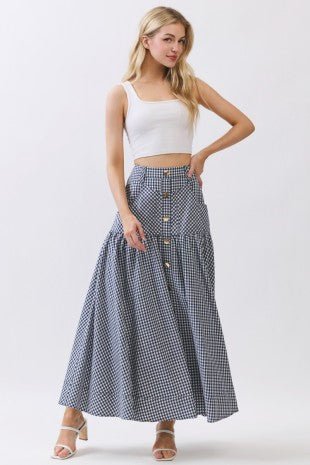 Falda Valentina Gingham - Betsy Clothing Store