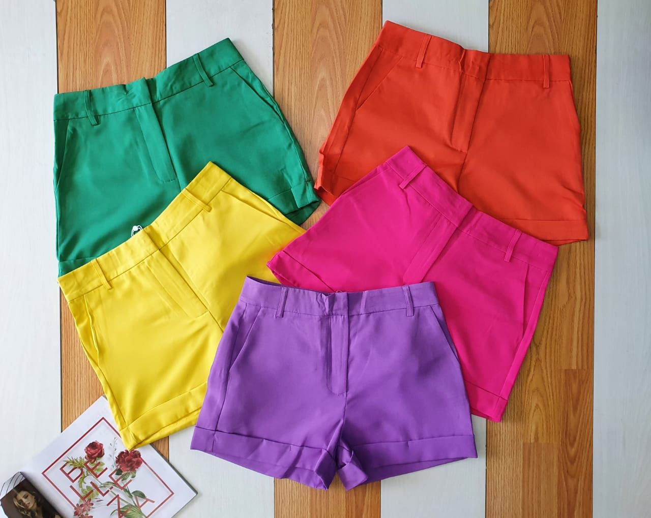 Giselle Simple Shorts - Betsy Clothing Store
