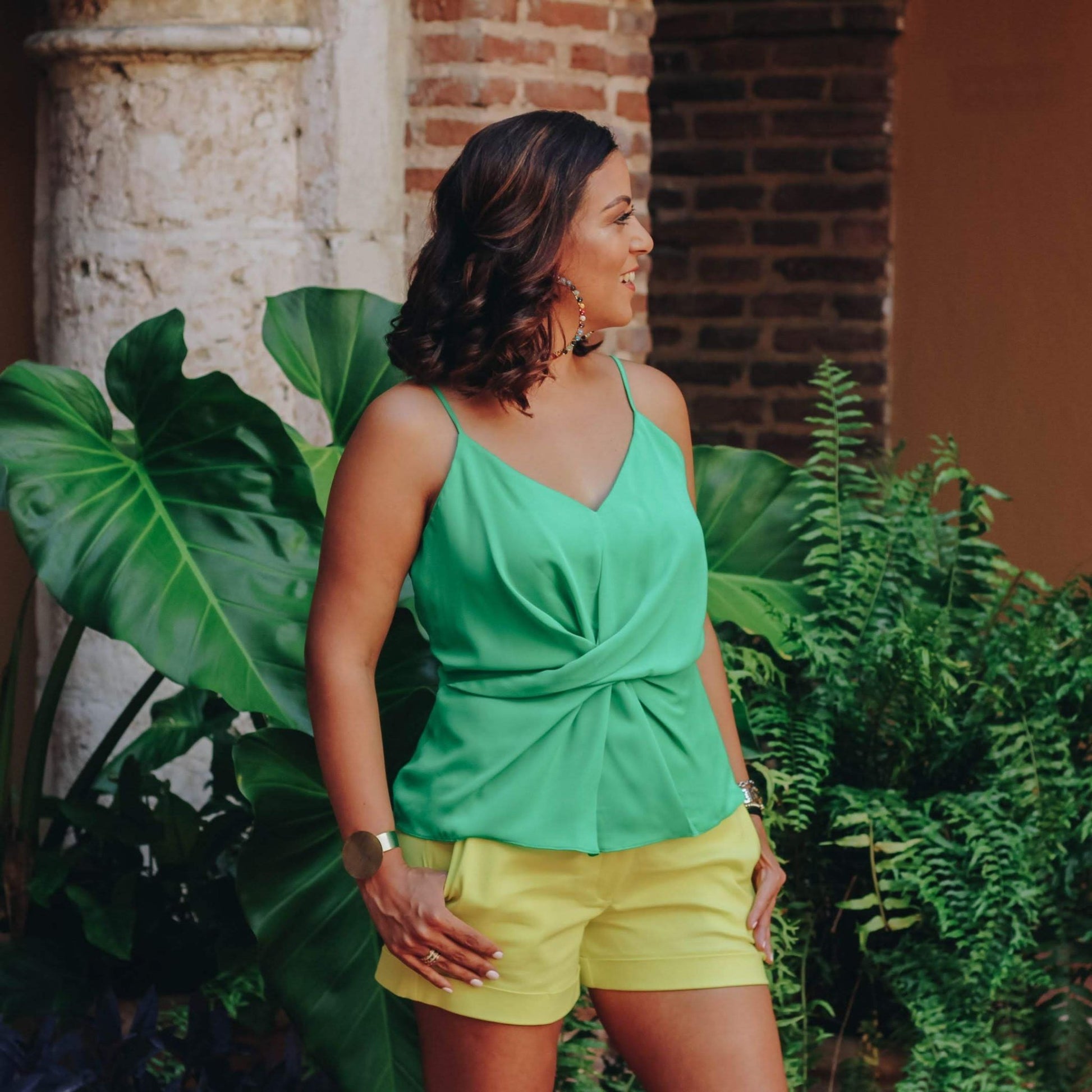 Giselle Simple Shorts - Betsy Clothing Store