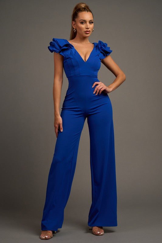 Jumpsuit Azul Elegante para Mujer - Betsy Clothing Store