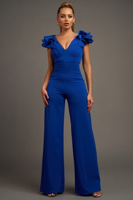Jumpsuit Azul Elegante para Mujer - Betsy Clothing Store