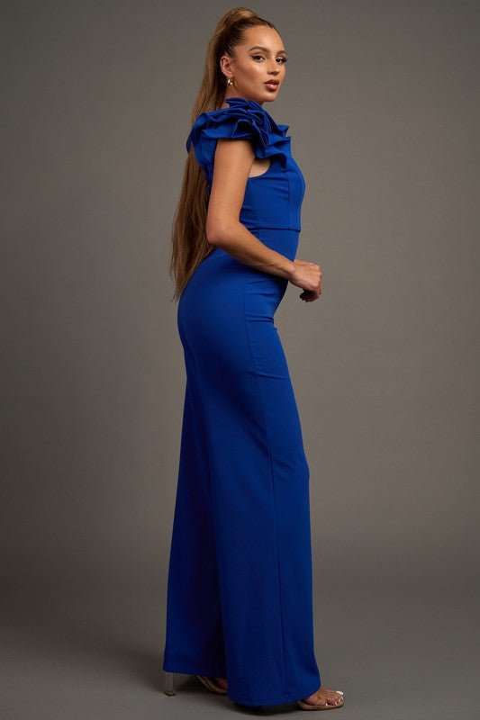 Jumpsuit Azul Elegante para Mujer - Betsy Clothing Store