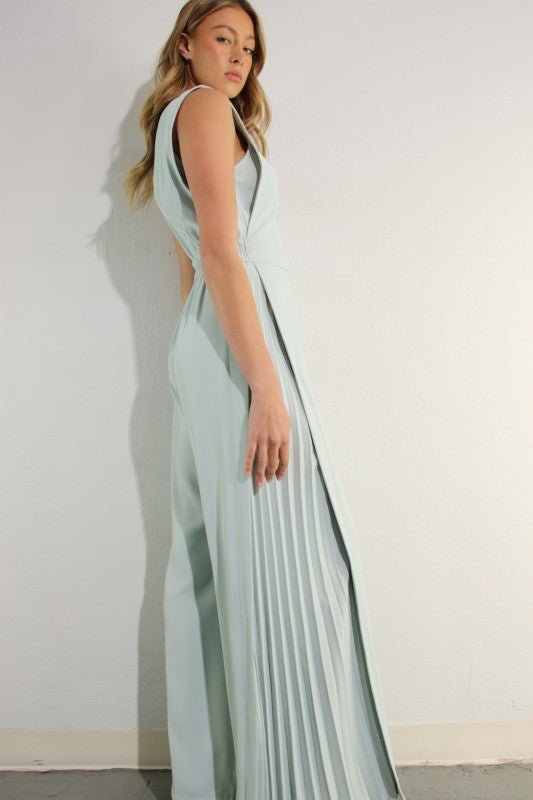 Jumpsuit Clara Pleat - Betsy Clothing Store