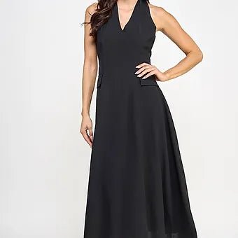 Norkis Midi Vestido con detalle Twisted en la Espalda - Betsy Clothing Store