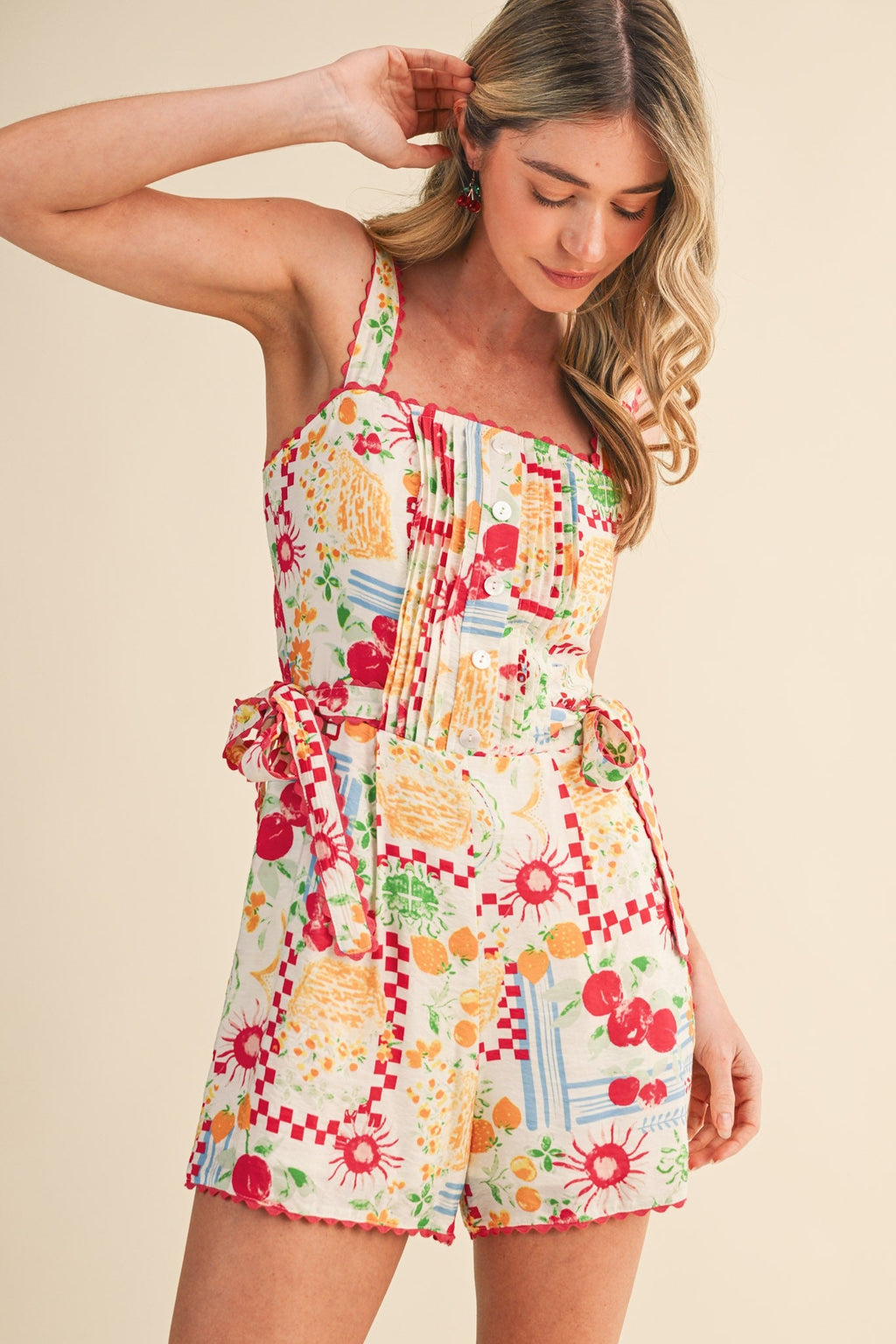 Romper Elisa Scallop - Betsy Clothing Store