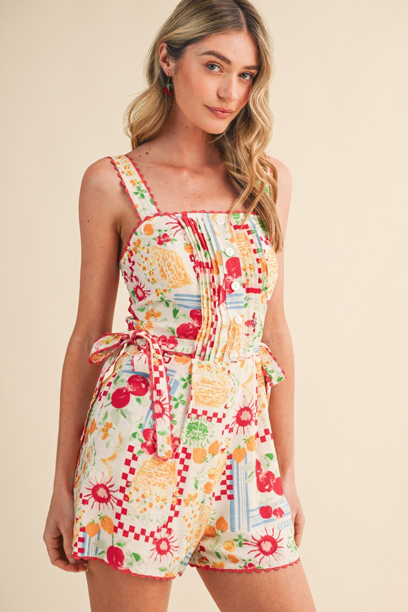 Romper Elisa Scallop - Betsy Clothing Store