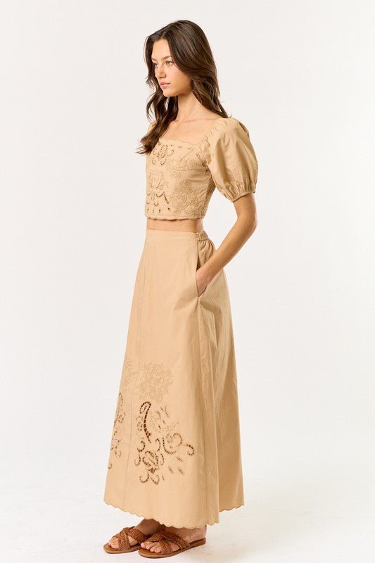 Set Bohemio Bordado para Mujer - Betsy Clothing Store