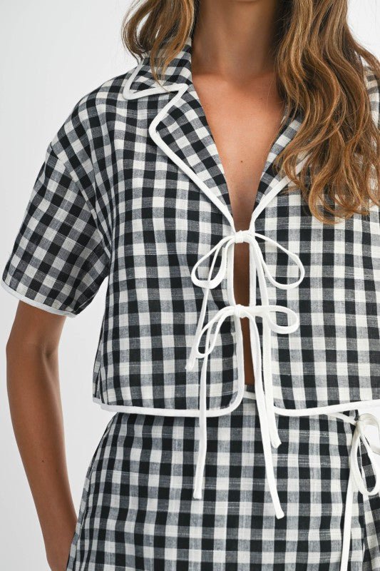 Set Cuadro Vichy - Betsy Clothing Store