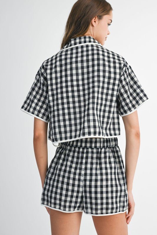 Set Cuadro Vichy - Betsy Clothing Store