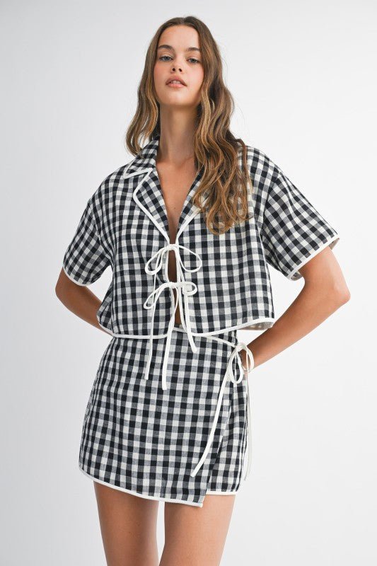 Set Cuadro Vichy - Betsy Clothing Store
