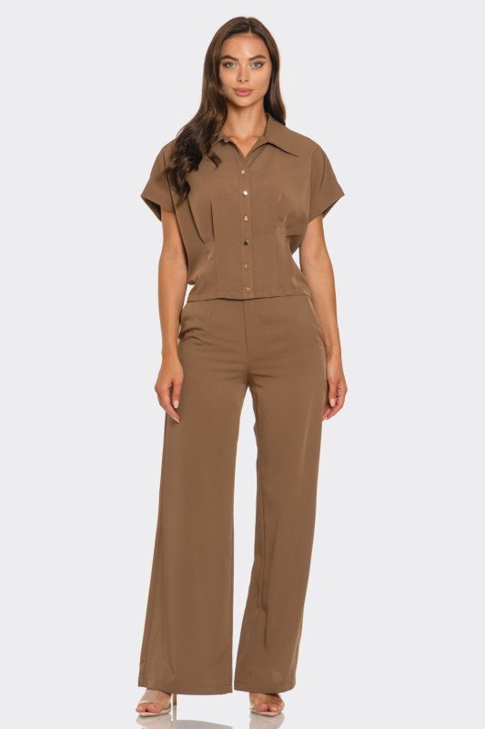 Set Lucía Gold - Betsy Clothing Store