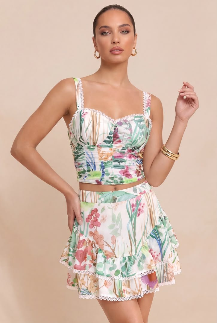 Set Olivia Botanical - Betsy Clothing Store