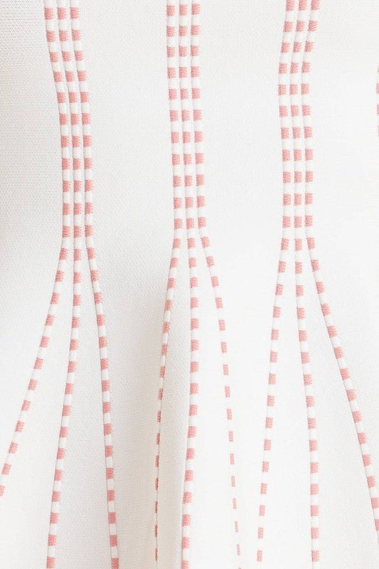 Top Clara Jacquard - Betsy Clothing Store