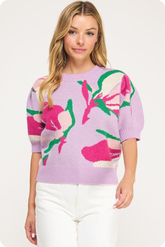 Top Lia Floral - Betsy Clothing Store