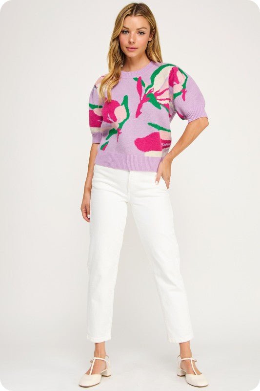 Top Lia Floral - Betsy Clothing Store