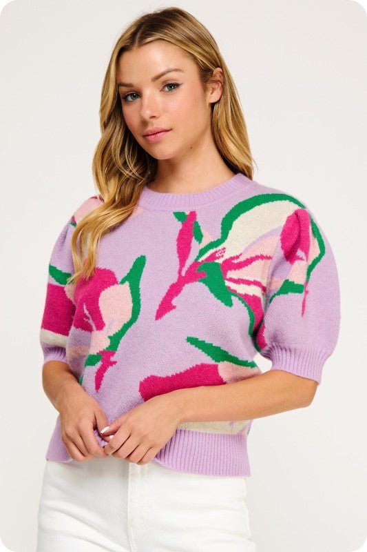 Top Lia Floral - Betsy Clothing Store