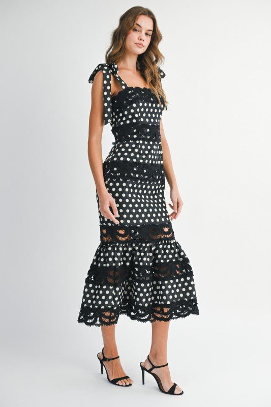 Vestido Bianca Dots - Betsy Clothing Store
