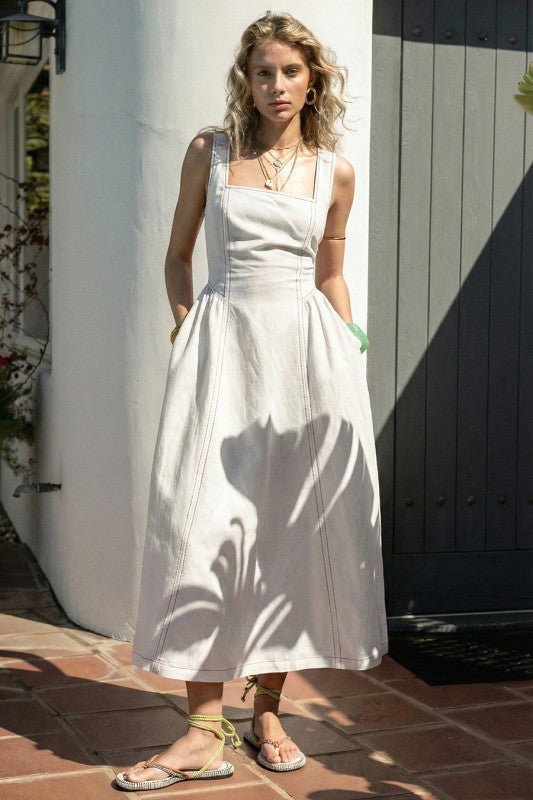 Vestido Mara Linen - Betsy Clothing Store