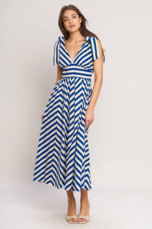 Vestido Marina Stripe - Betsy Clothing Store