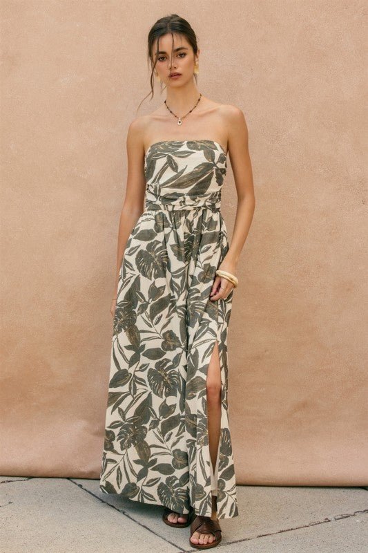 Vestido Paloma Palm - Betsy Clothing Store