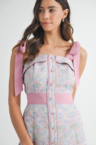 Vestido Rosalie Jacquard - Betsy Clothing Store