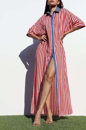 Vestido Valeria Stripe - Betsy Clothing Store